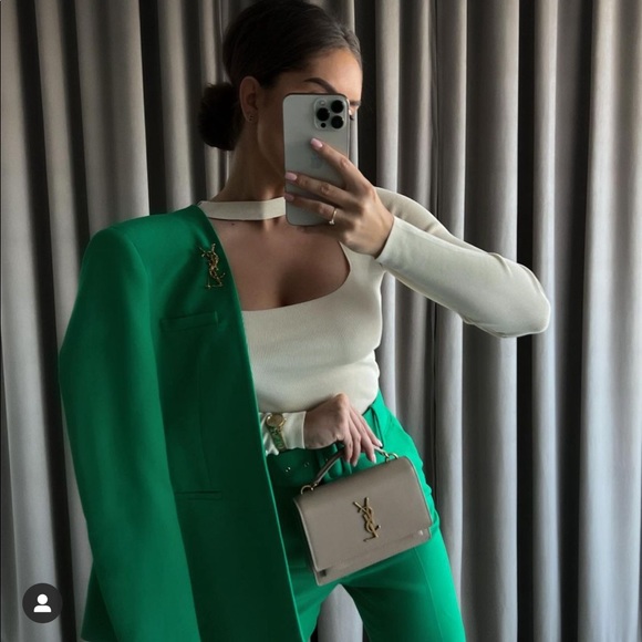 Zara knit choker top - Picture 3 of 10